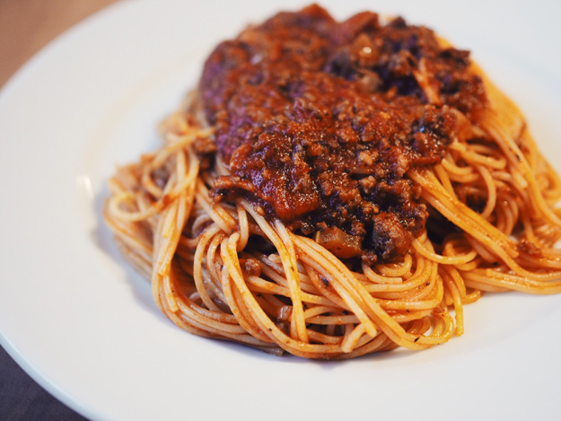 pasta bolognese