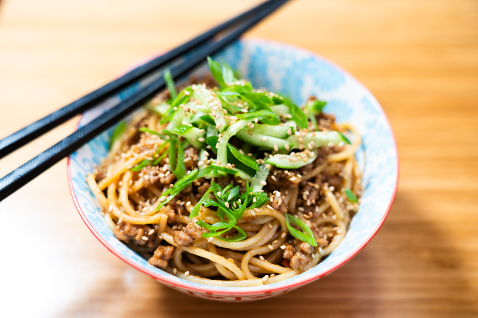 Dry Dan Dan Noodles