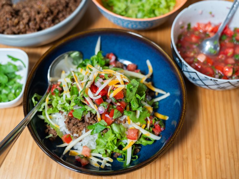 Okinawa Taco Rice