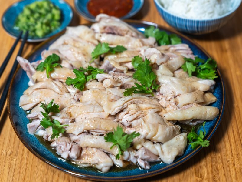 Faster Hainanese Chicken